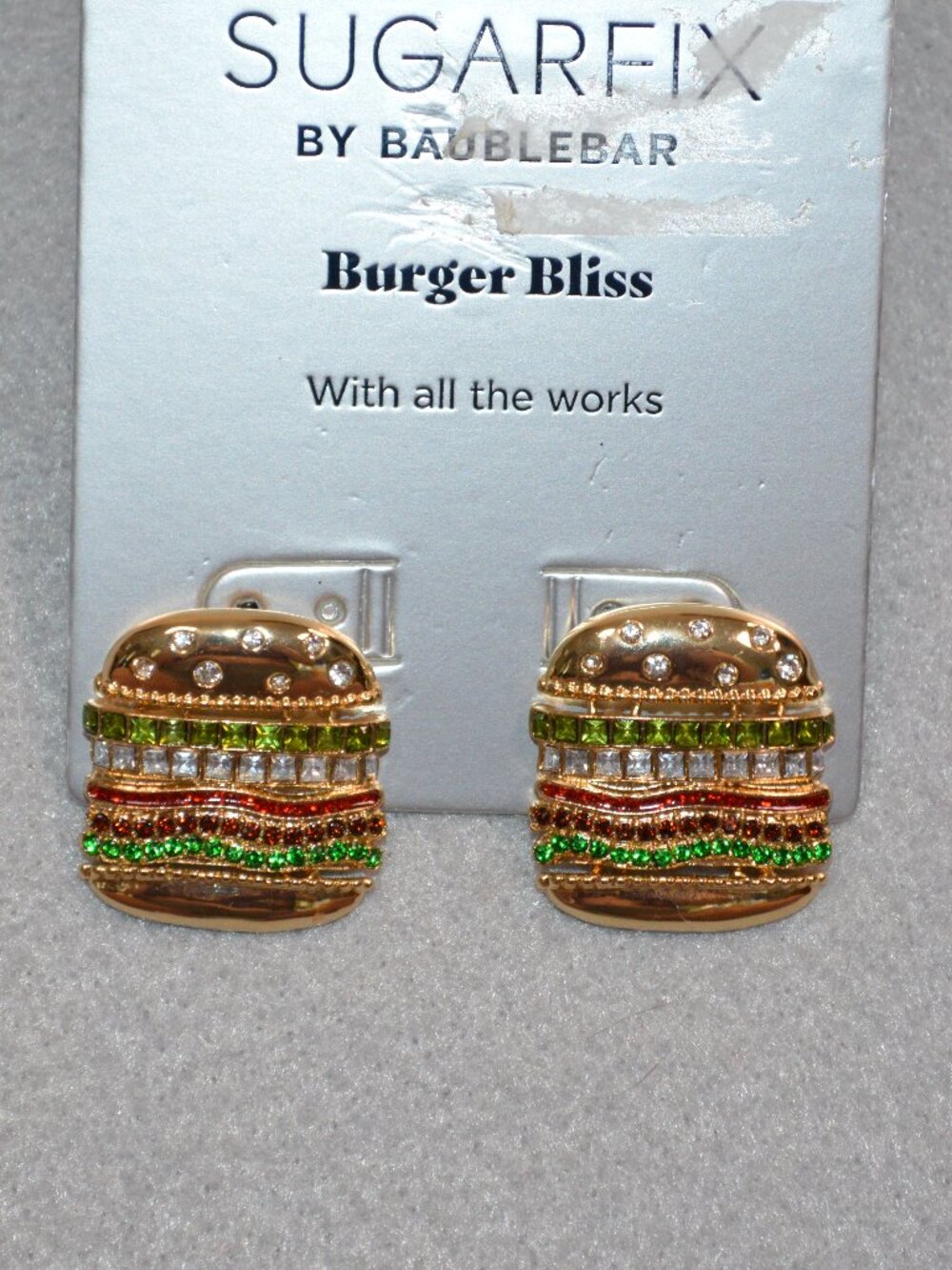 🍔 SUGARFIX by BaubleBar Burger Bliss Earrings 🍔